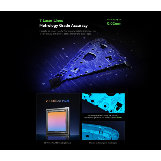 3D скенер Creality CR-Scan Raptor