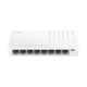 Суич Cudy GS108U, 8-портов 10/100/1000 Mbps RJ 45, USB-C - Бял
