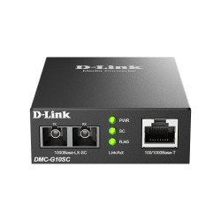 Media Converter D-link DMC-G10SC/E, 100/1000Base-T to 1000Base-LX SC Single-Mode (10 km)