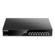 Switch D-Link DGS-1008MP, 8 портов PoE 10/100/1000 Gigabit