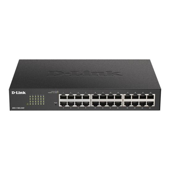 Switch D-Link DGS-1100-24V2, 24 портов 10/100/1000 Gigabit Smart Switch, managed