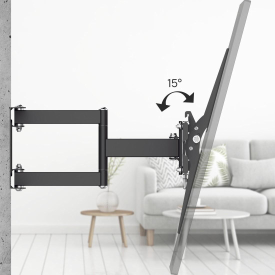 Hama TV Wall Bracket, Swivel, Tilt, Pull-out, 216 cm (85”), up to 50 kg