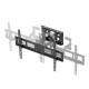 Hama TV Wall Bracket, Swivel, Tilt, Pull-out, 216 cm (85”), up to 50 kg