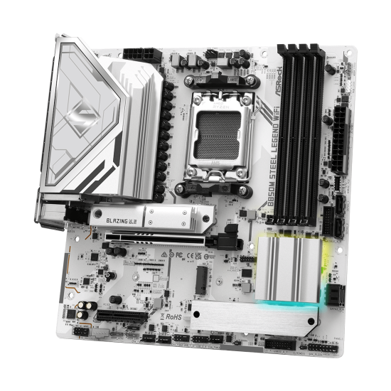 Motherboard ASRock B850M STEEL LEGEND WIFI socket AM5