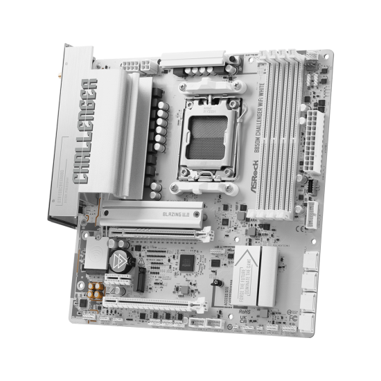 Motherboard ASRock B850M CHALLENGER WIFI WHITE socket AM5