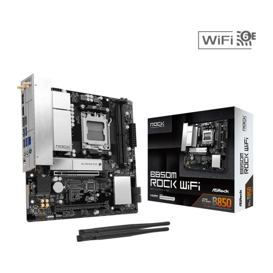 Motherboard ASRock B850M ROCK WIFI socket AM5