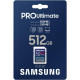 Memory card Samsung 512GB PRO Ultimate SD Card Full-Size SDXC UHS-I , U3, V30