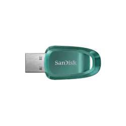 SanDisk Флаш памет Ultra ECO  128GB, USB 3.2 100 MB/s , зелена