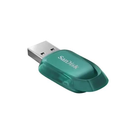 SanDisk Флаш памет Ultra ECO  128GB, USB 3.2 100 MB/s , зелена