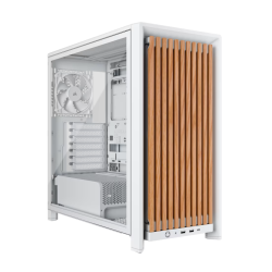 Case Corsair Frame 4000D Wood RS Mid-Tower - White/Oak