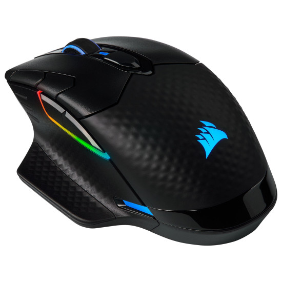 Геймърскa безжична мишка Corsair DARK CORE RGB PRO