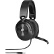 Геймърски слушалки с микрофон Corsair HS55 Carbon - Black