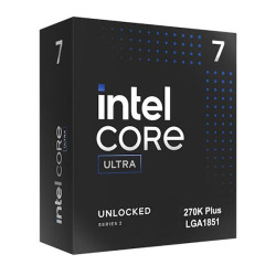 CPU Intel Core Ultra 7 270K Plus, 24 Cores 3.7 GHz, 40MB, 125W, LGA1851, BOX