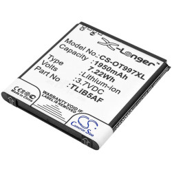 Батерия за мобилен телефон ALCATEL LinkZone MW40, MW40  CAB32E0000C1 LiIon 3,7V 1950mAh CAMERON SINO