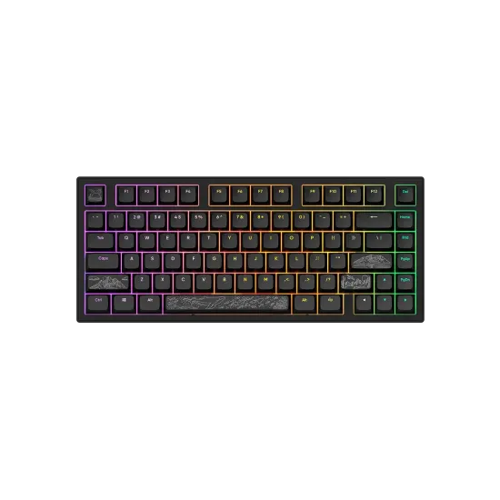 Геймърскa механична клавиатура Dark Project ALU81A Terra Nostra V2 Black RGB