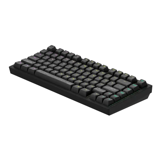 Геймърскa механична клавиатура Dark Project ALU81A Terra Nostra V2 Black RGB