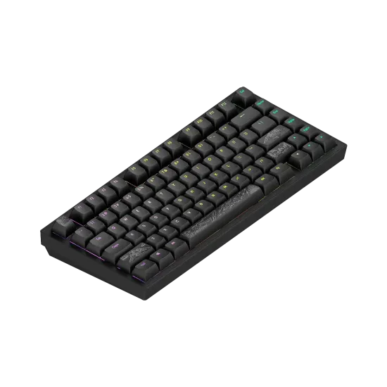 Геймърскa механична клавиатура Dark Project ALU81A Terra Nostra V2 Black RGB