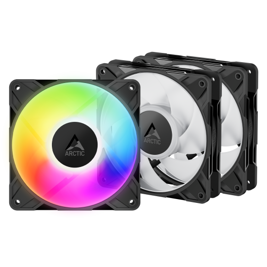 3-Pack Fan ARCTIC P12 Pro A-RGB LN 120mm PWM