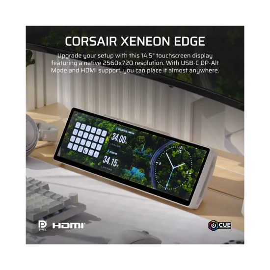 Сензорен дисплей CORSAIR XENEON EDGE 14.5