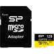 Memory card Silicon Power microSDXC Inspire 128GB, Class 10, UHS-I U3, V30, A1, A2, SD Adapter