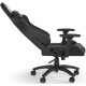 Gaming Chair Corsair TC100 RELAXED - Leatherette Black/Black