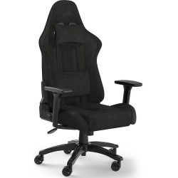 Геймърски стол Corsair TC100 RELAXED - Fabric Black/Black