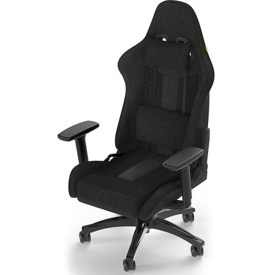 Геймърски стол Corsair TC100 RELAXED - Fabric Black/Black