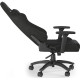 Геймърски стол Corsair TC100 RELAXED - Fabric Black/Black