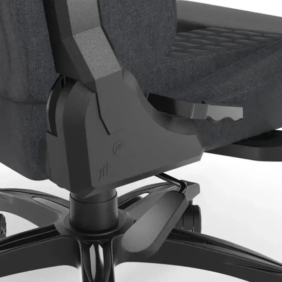 Геймърски стол Corsair TC100 RELAXED - Fabric Black/Grey