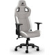 Геймърски стол Corsair T3 RUSH - Fabric Grey/White