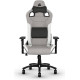 Геймърски стол Corsair T3 RUSH - Fabric Grey/White