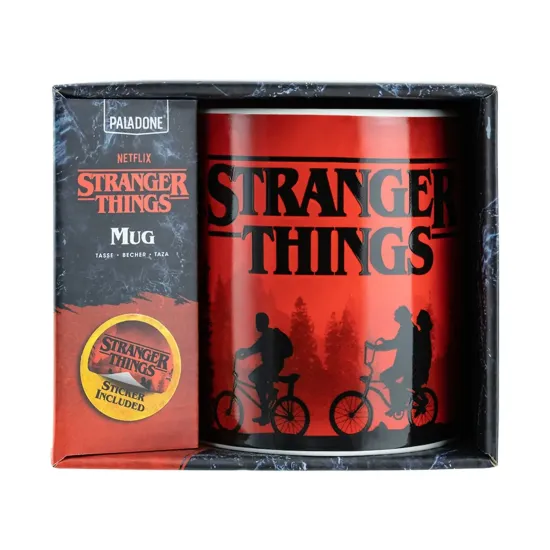 Paladone: Stranger Things - XL Mug 550ml + Sticker