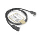 ACT USB 3.0 10Gbps 60W USB Type-C® (up/down angled) to USB Type-C® (up/down angled) Cable, 0.5 meters