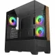 Кутия CoolerMaster Elite 690 Wood - Черна