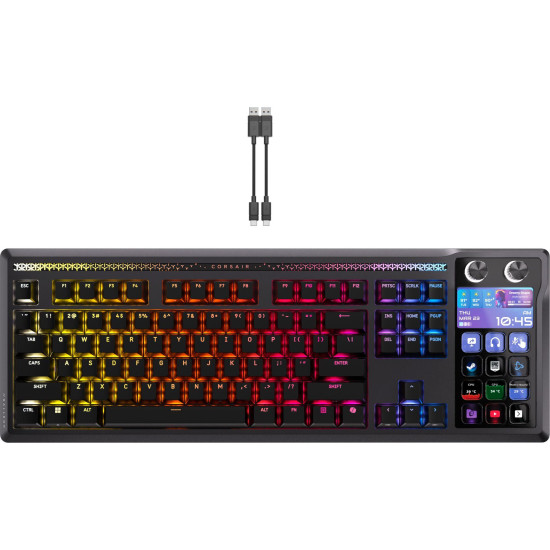 Gaming Mechanical keyboard CORSAIR GALLEON 100 SD CRS MLX Pulse Switch - Black