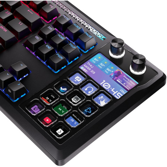 Gaming Mechanical keyboard CORSAIR GALLEON 100 SD CRS MLX Pulse Switch - Black