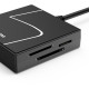 HAMA Четец за карти USB, USB-A, с USB-C адаптер, USB 3.2 Gen1, SD/micro-SD/CF/MS