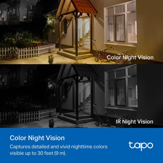 TP-Link Tapo C410 - Smart Wire-Free Indoor/Outdoor Security Camera 2-Pack