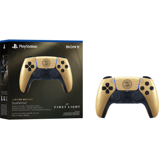 Безжичен геймпад Sony PS5 DualSense - 007 First Light, Limited Edition