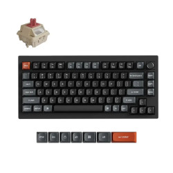 Wireless Mechanical Keyboard Keychron V1 Ultra 8K - Silk POM Switch Red
