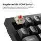 Wireless Mechanical Keyboard Keychron V6 Ultra 8K - Silk POM Switch Brown