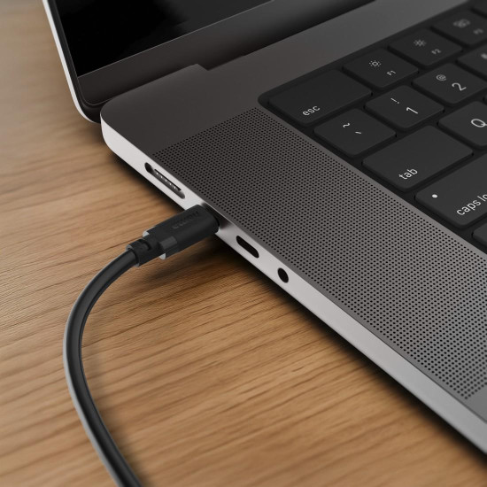 Hama Charging Cable, USB-C - USB-C, 60 W, 1 m, black
