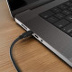Hama Charging Cable, USB-C - USB-C, 60 W, 1 m, black