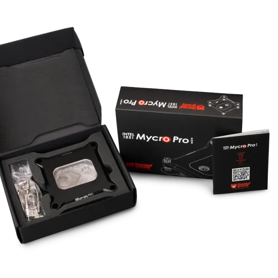 Воден блок за процесор Thermal Grizzly Intel 1851 Mycro Pro RGB