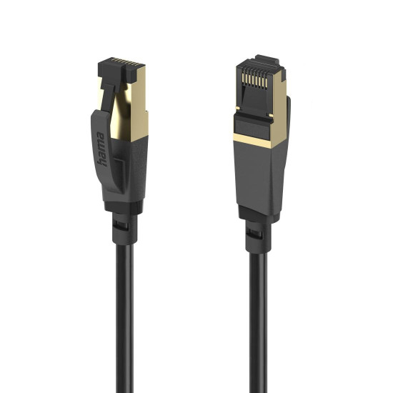 Hama Network Cable, CAT-8, 40 Gbit/s, S/FTP Shielded, 5 m