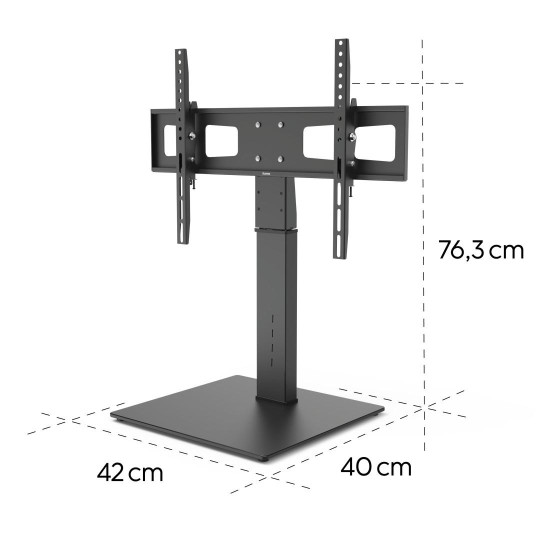 Hama TV Stand, Swivel, Height-adjustable, 191 cm (75