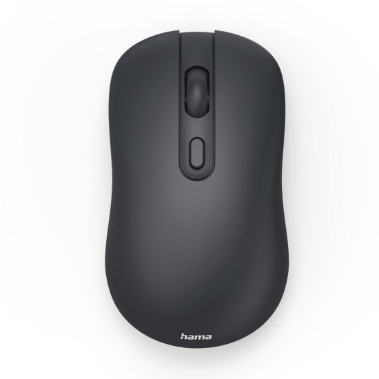 Hama “WM-200” Wireless Mouse, Cordless, Optical, 4 Buttons, W/O Click Noise, blk