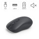 Hama “WM-200” Wireless Mouse, Cordless, Optical, 4 Buttons, W/O Click Noise, blk