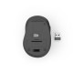 Hama “WM-400” Wireless Mouse, Ergonomic, Optical, 6 Buttons, No Clicking Noise, black