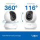 Home Security Wi-Fi Camera TP-Link Tapo C250 - Pan/Tilt